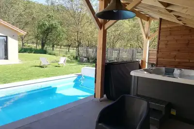 Image de La grange au pied du Vercors ****. <br>Piscine et Spa privatifs<br>