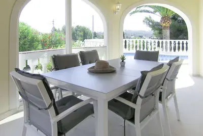 Image de Belle maison de vacances privée avec Wifi, piscine privée, climatisation, Tv, terrasse, parking