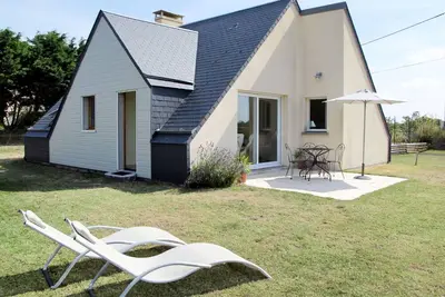 Image de Belle maison de vacances privée pour 4 personnes avec Tv, terrasse, animaux admis et parking