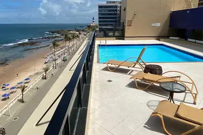 Image de Appartement d'une chambre dans un appartement face à la mer - plage de Farol da Barra.