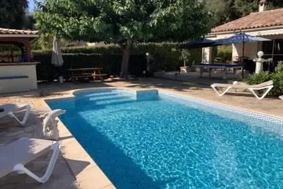 Image de Villa t4, av belles prest, jardin avec piscine (6pers) entièrement climatisée.