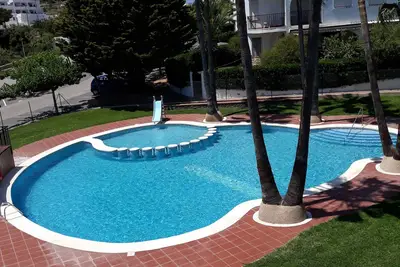 Appartement T3 avec piscine et beau solarium privatif à Péniscola costa Azahar