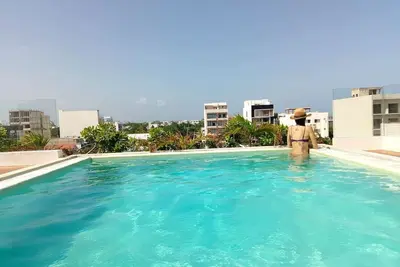 Image de Appartement moderne près de la plage, 4 pax + A. A