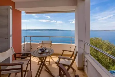 Appartement de vacances Dramalj pour 1 - 5 personnes avec 2 chambres à coucher - Appartement de vaca