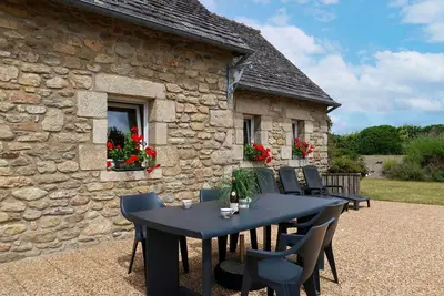 Image de Belle maison de vacances privée pour 4 personnes avec Tv, terrasse, animaux admis et parking