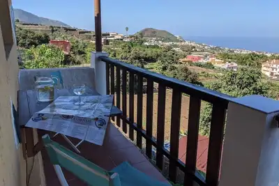 Image de Appartement sur une finca verte avec vue sur la mer et les montagnes
