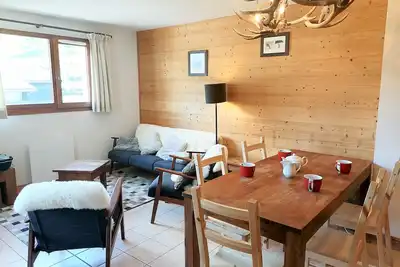 Image de Charmant Duplex 3 Chambres à 100m des Pistes, Parking, Wifi