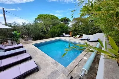 Image de Mulleterie (8/10p) avec sa vue sur le golf est une villa calme-Piscine chauffée