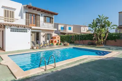 Image de Belle maison avec piscine, Netflix, Ac et WiFi Ă Portocolom