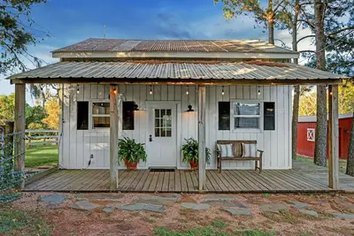 Image de Cottage récemment rénové sur Private Texas Ranch