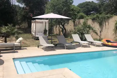 Image de Villa avec piscine proximité plage Nartelle