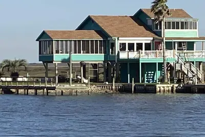 Image de PÊCHE Sur Le Golfe Du Mexique Et La Voie D'Eau Intercoastale.