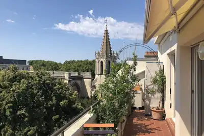 Image de Mon Belvédère, bel appartement en attique, 6 nuitées minimum pendant le festival