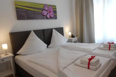 Image de nouvel appartement moderne à Sarrebruck-Bübingen avec grande terrasse sud / ouest