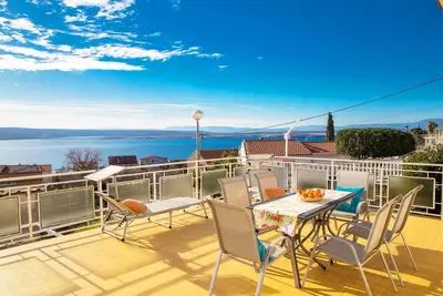 Appartement de vacances Dramalj pour 2 - 6 personnes avec 3 chambres à coucher - Appartement de vaca