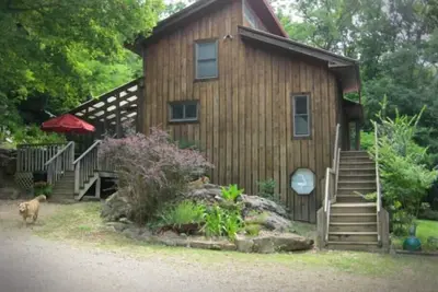 Image de Maison isolée dans les Ozarks à côté du parc national