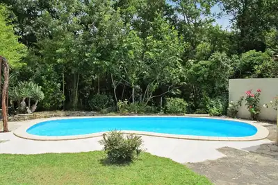 Image de Merveilleuse maison de vacances privée avec piscine privée, Wifi, Tv, terrasse et animaux admis