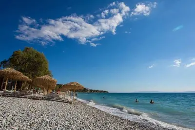 Image de Vue mer imprenable, proche de la plage.