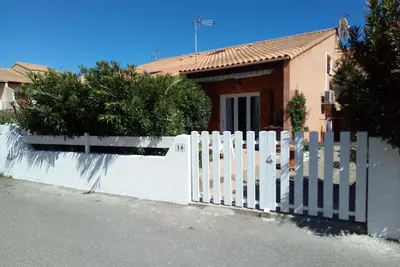 Image de saint pierre la mer, fleury occitanie, villa climatisée, wifi, terrasse et jardin