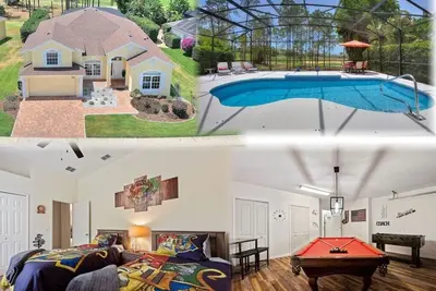 Image de Villa suprême de 4 chambres avec des vues spectaculaires sur le coucher du soleil, terrasse allongée face à la piscine