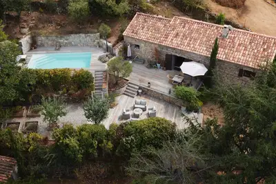 Image de Magnifique bergerie, piscine et vue mer à Fozzano