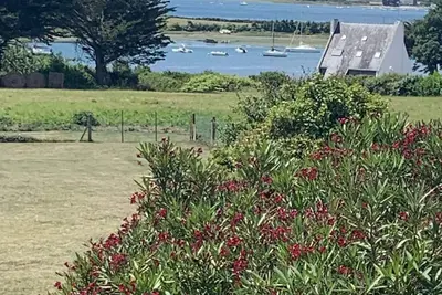 Image de Maison vue Mer (Golfe Morbihan), terrasse, 3 mn à pieds de la plage