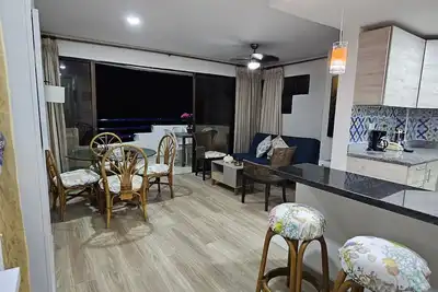 Image de Appartement de deux chambres avec vue sur la mer, excellent emplacement à quelques mètres de la plage