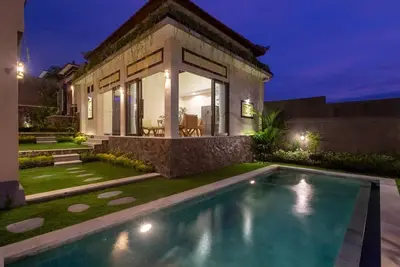 Image de Une villa de luxe au calme près de la plage de Berawa