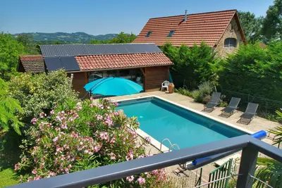 Image de Maison Quercynoise avec piscine : Idéale famille et amis