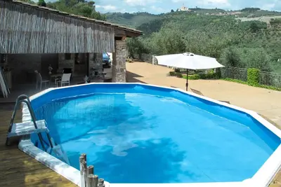 Image de Maison de vacances privée avec climatisation, Wifi, piscine privée, Tv, terrasse, vue panoramique