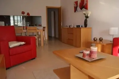 Grand 2 chambres, appartement en première ligne avec une vue magnifique sur la Ria Formosa