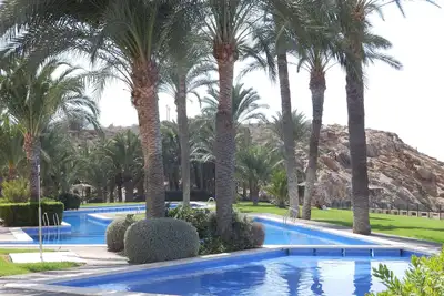 Rdv03- 2 Bed 2 Bath Frontline Beach Rosas de Los vientos, Isla Plana