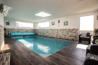 Image de Villa 5*, plages, piscine intérieure, bar vue mer, Gr34, 4ch, 3sdb, option Spa