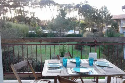 Image de T2\" Mabouya\" Ondres plage avec piscine et tennis