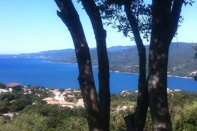 Image de rez-de-villa Propriano, 2/4 pers, 2km plage vue 180° sur mer et montagnes