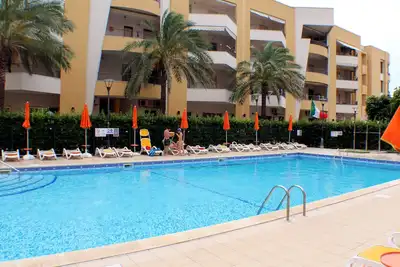 Image de Maison De Vacances Mareggiata Dans La RÉSIDENCE Rosa Virginia, avec piscine semi-olympique