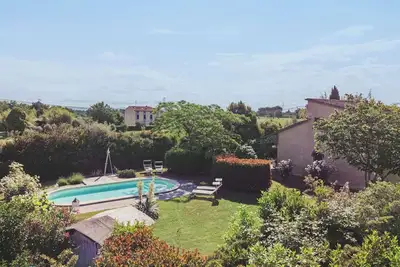 Image de Merveilleuse maison de vacances privée avec Wifi, piscine privée, Tv, terrasse et parking