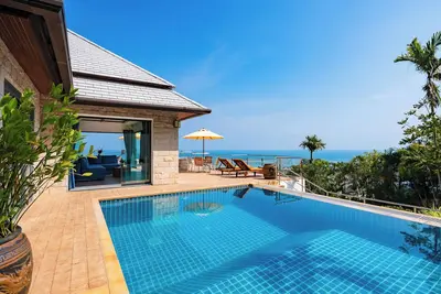 Image de Superbe villa avec vue sur mer