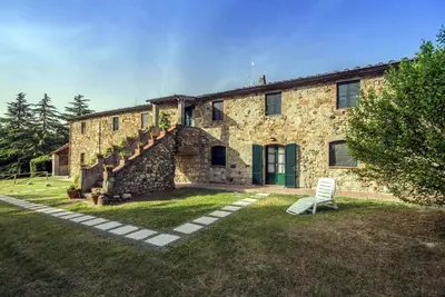 Image de Bel logements typiques toscans, avec A/C, Wi-Fi, dans une jolie ferme, D3