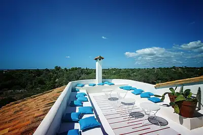 Finca avec vue sur la mer, piscine et grande propriété, à 900 m de la mer