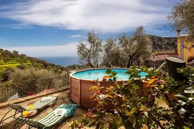 Superbe villa avec vue sur la mer