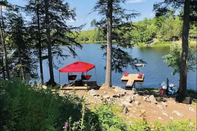 Image de Vue sur le lac à 180 degrés