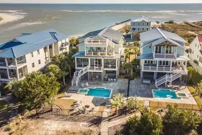 Creekfront Home with Pool, Dock and Stunning Views