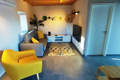 Image de Villa avec vue sur la campagne et le château