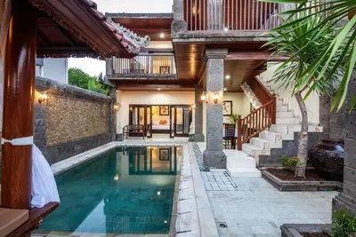Image de Villa 2 chambres avec piscine privée près de Sanur et de la ville de Denpasar