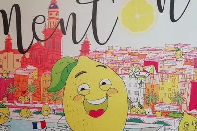 Image de Menton Appart 4eme  300m Mer  Traversant 2 Balcons Vue Degagee Montagn   2person