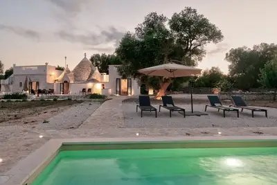 Image de Trullo fraichement rénové, avec piscine privée, airco, wifi hd