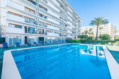 Appartement Carole, avec piscine dans le Port d'Alcudia, pour deux personnes
