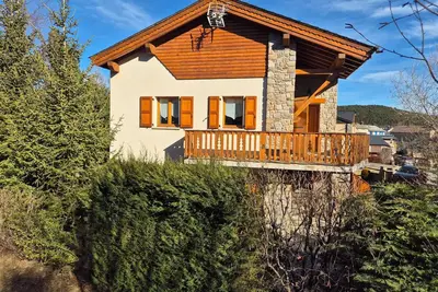 Image de Montagne  Bolquère/ Pyrénnées 2000. Appartement Rdc  Chalet orienté Sud Ouest