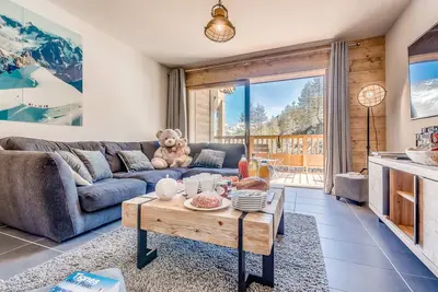 Image de Duplex Premium 5 pièces, 8 pers, pieds des pistes, piscine & spa, parking inclus, Tignes